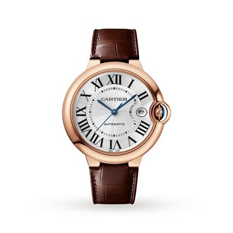 cartier watch rose gold|cartier 18k gold ladies watches.